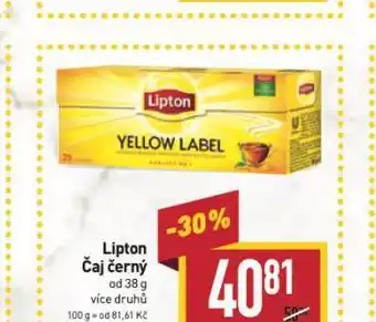 Billa Lipton čaj černý nabídka