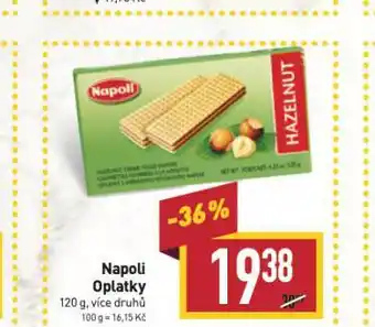 Billa Napoli oplatky nabídka