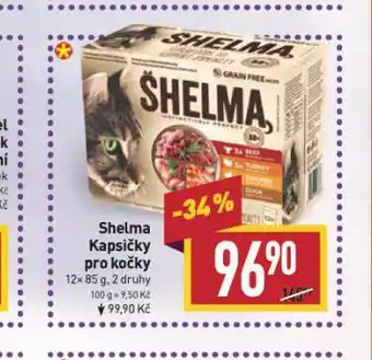Billa Shelma kapsičky pro kočky nabídka