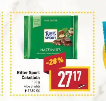 Billa Ritter sport čokoláda nabídka