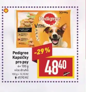 Billa Pedigree kapsičky pro psy nabídka