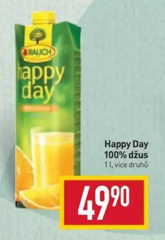 Billa Happy Day 100% džus nabídka