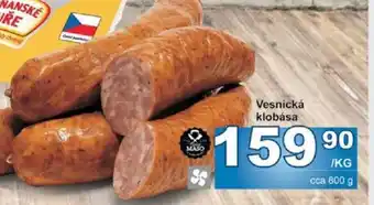 Jip Vesnická klobása nabídka