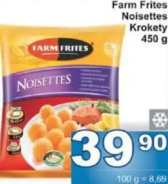 Jip Farm Frites Noisettes Krokety 450 g nabídka