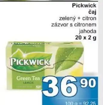 Jip Pickwick čaj nabídka