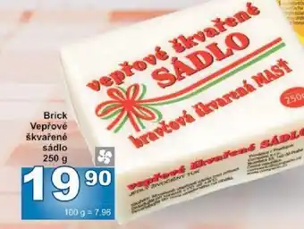 Brick Vepřové škvařené sádlo 250 g