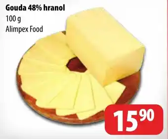 Partner Maloobchodní síť Gouda 48% hranol nabídka