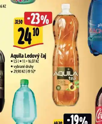 Albert Aquila ledový čaj nabídka