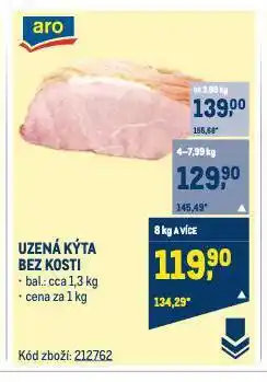 Makro Uzená kýta bez kosti nabídka
