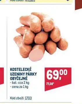 Makro Párky nabídka