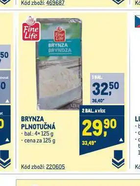 Makro Brynza plnotučná nabídka