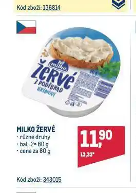 Makro Milko žervé nabídka