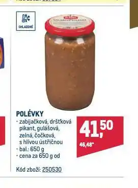 Makro Zabijačková polévka nabídka