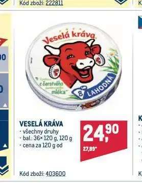 Makro Veselá kráva sýr nabídka