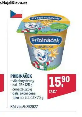 Makro Pribináček nabídka
