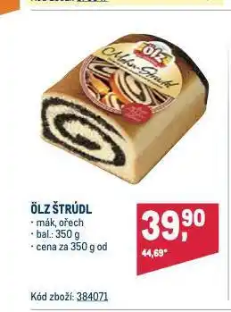 Makro Olz štrúdl nabídka