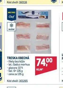 Makro Treska obecná nabídka