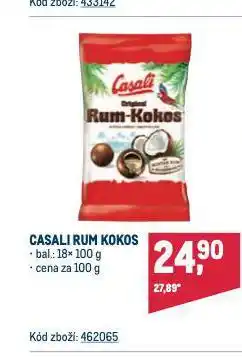 Makro Casali rum kokos nabídka