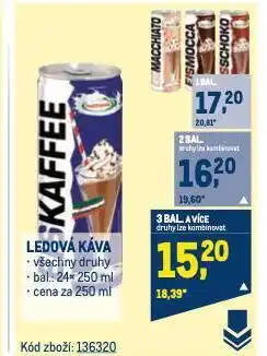 Makro Ledová káva nabídka