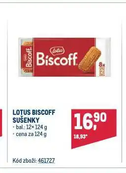 Makro Lotus biscoff sušenky nabídka