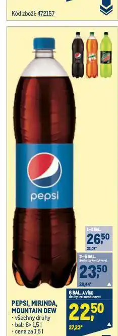 Makro Mirinda nabídka