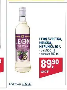 Makro Leon meruňka nabídka