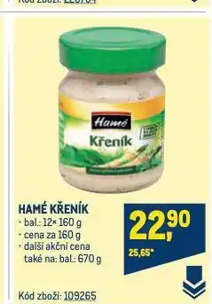 Makro Hamé křeník nabídka