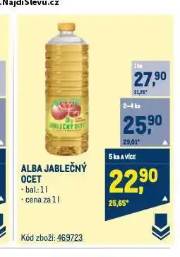 Makro Jablečný ocet nabídka