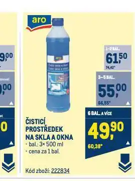 Makro Čisticí prostředek na skla a okna nabídka