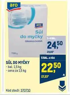 Makro Sůl do myčky nabídka