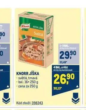 Makro Knorr jíška nabídka