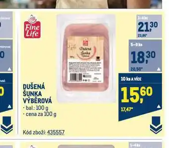Makro Dušená šunka nabídka