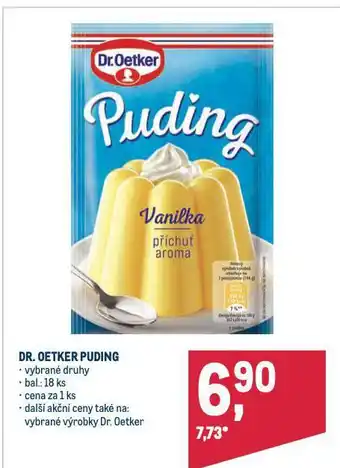 Makro Dr. oetker puding nabídka