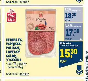 Makro Herkules nabídka