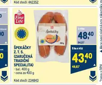 Makro Špekáčky nabídka