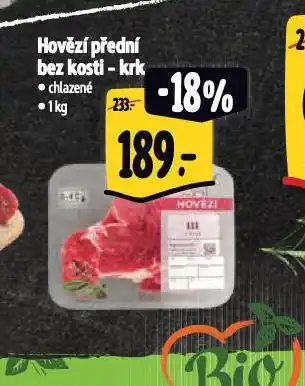 Albert Hovězí přední bez kosti - krk nabídka