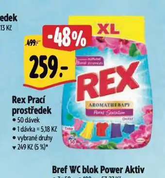 Albert Rex prací prostředek nabídka