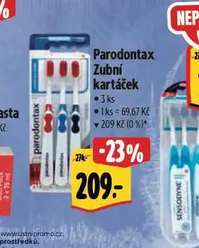 Albert Parodontax zubní kartáček nabídka