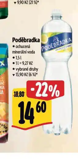 Albert Poděbradka ochucená nabídka