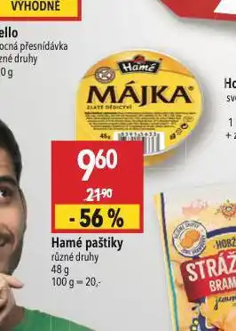 Globus Hamé paštiky nabídka