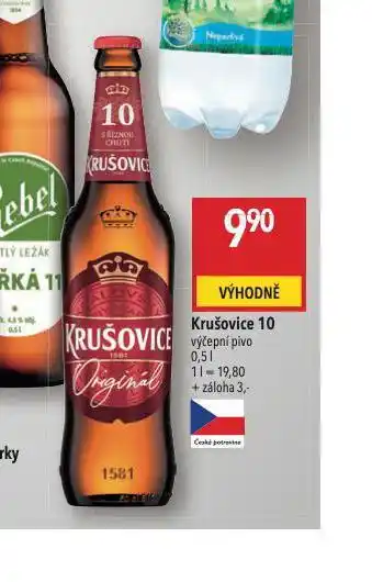 Globus Pivo krušovice 10 nabídka