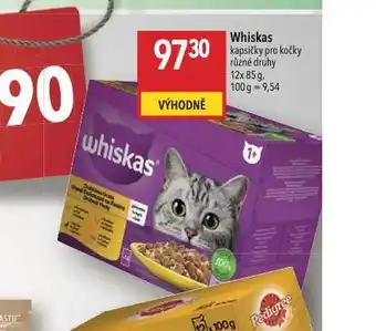 Globus Whiskas kapsičky pro kočky nabídka