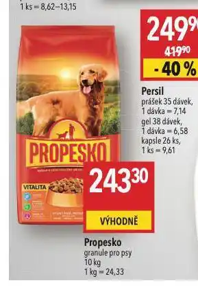 Globus Propesko granule pro psy nabídka