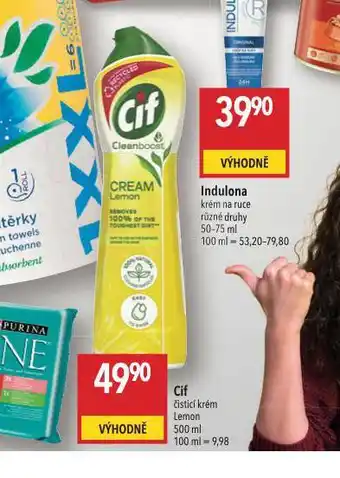 Globus Cif čistící krém nabídka
