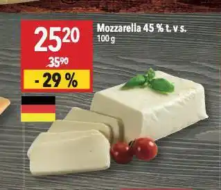 Globus Mozzarella 45% nabídka