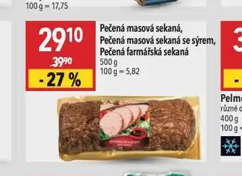 Globus Pečená masová sekaná se sýrem nabídka