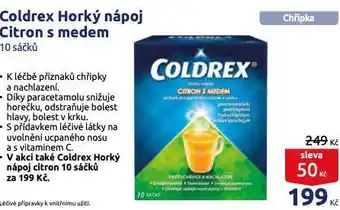 Benu Coldrex horký nápoj nabídka