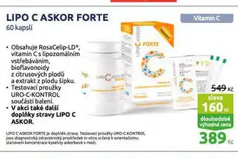 Benu Lipo c askor forte nabídka