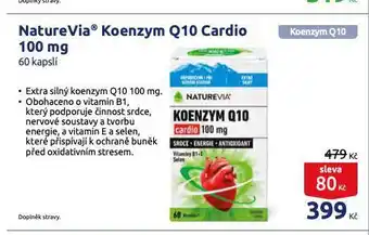 Benu Naturevia koenzym q10 nabídka