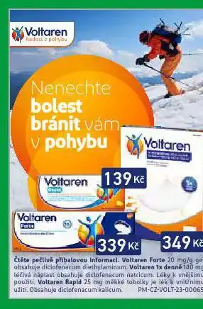 Alphega Lékárna Voltaren nabídka